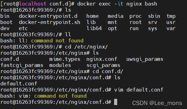 Docker nginx部署