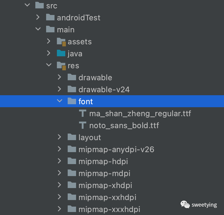 Android字体系列 （三）：Xml中的字体