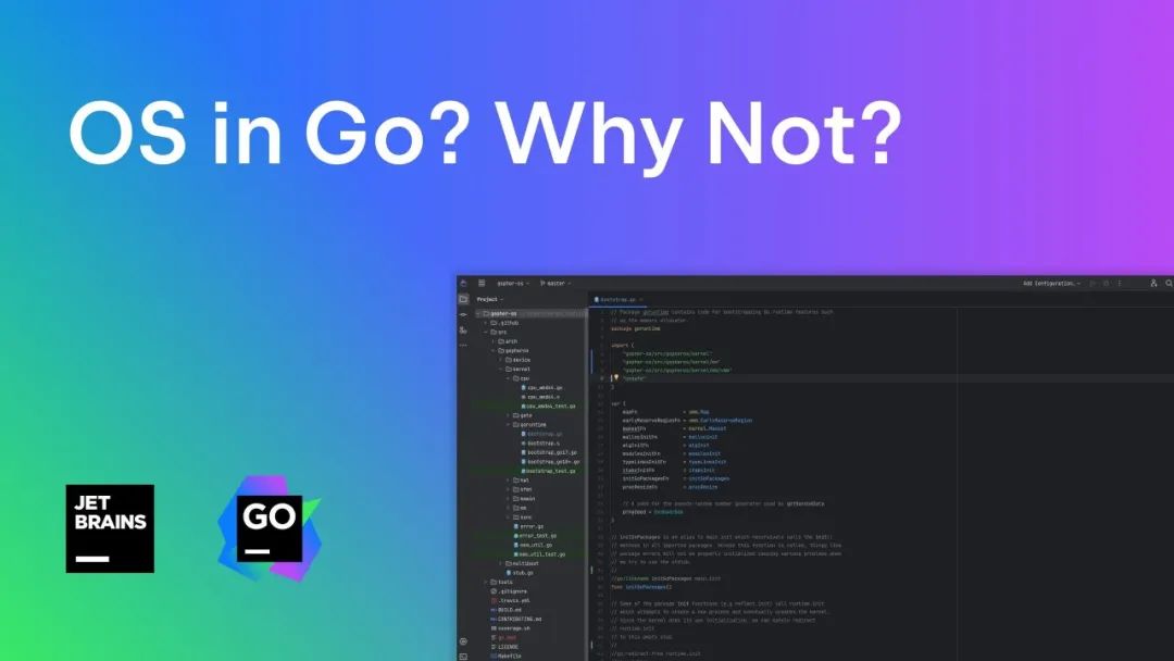 为什么不用 Go 开发操作系统？