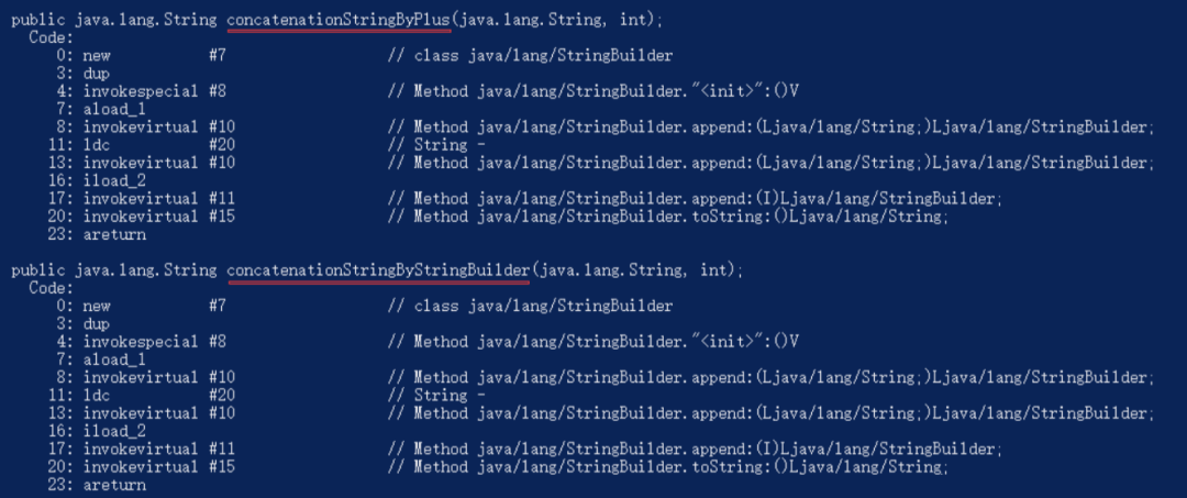 为什么 idea 建议去掉 StringBuilder，使用“+”拼接字符串