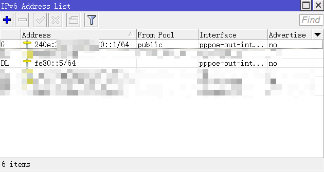 RouterOS配置家庭公网IPv6以及对IPv6地址分配原理浅析