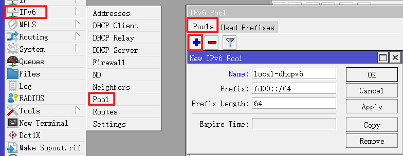 RouterOS配置家庭公网IPv6以及对IPv6地址分配原理浅析