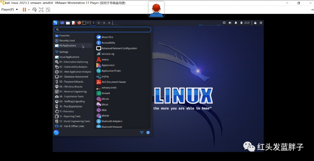 快速在VMware虚拟机上运行Kali Linux（保姆级教程）
